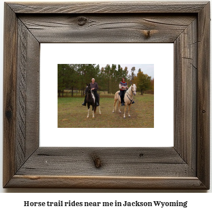 horse trail rides near me in Jackson, Wyoming